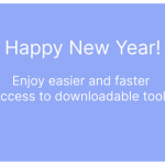 Happy New Year - Enjoy easier access to downloadable tools